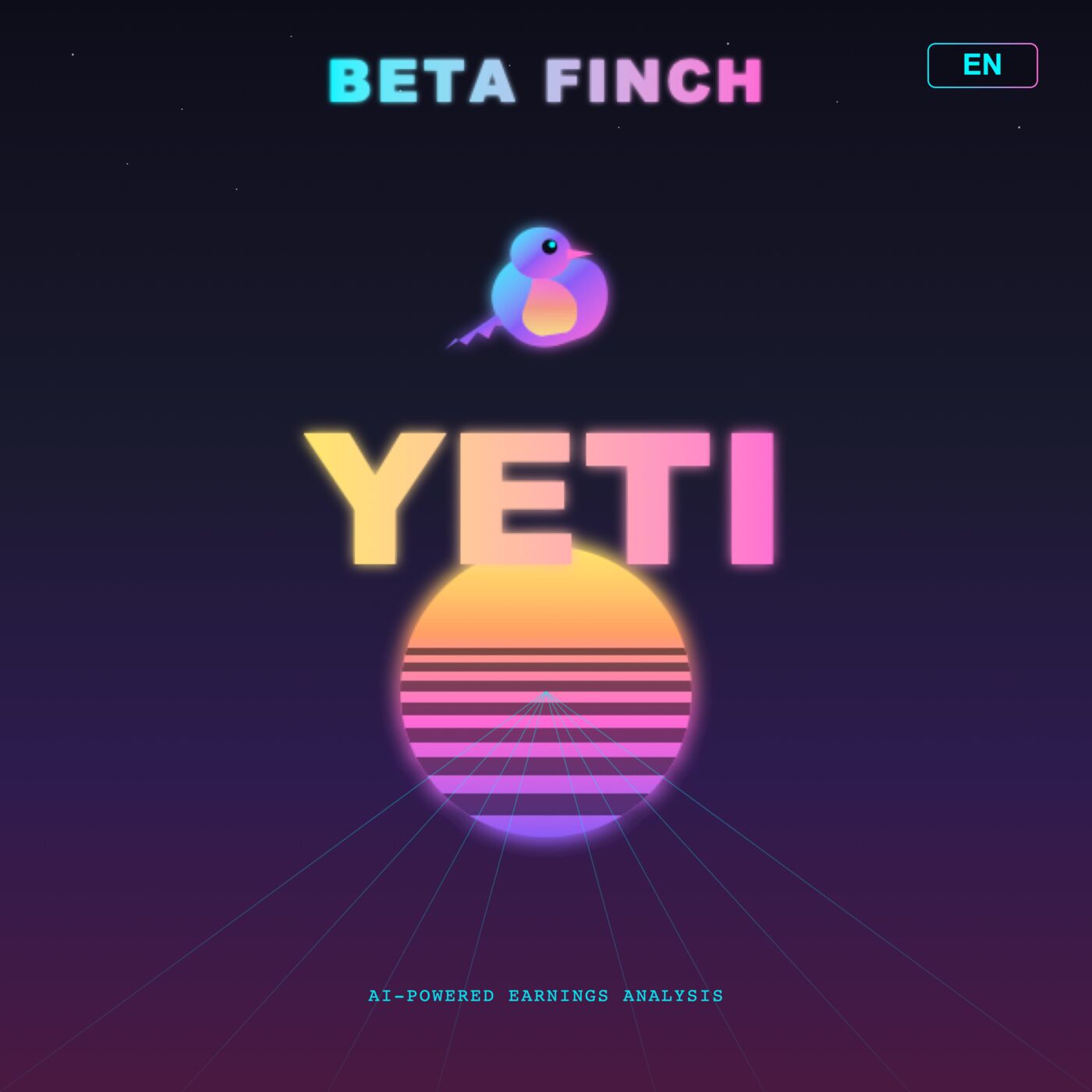 Beta Finch - YETI - EN cover art